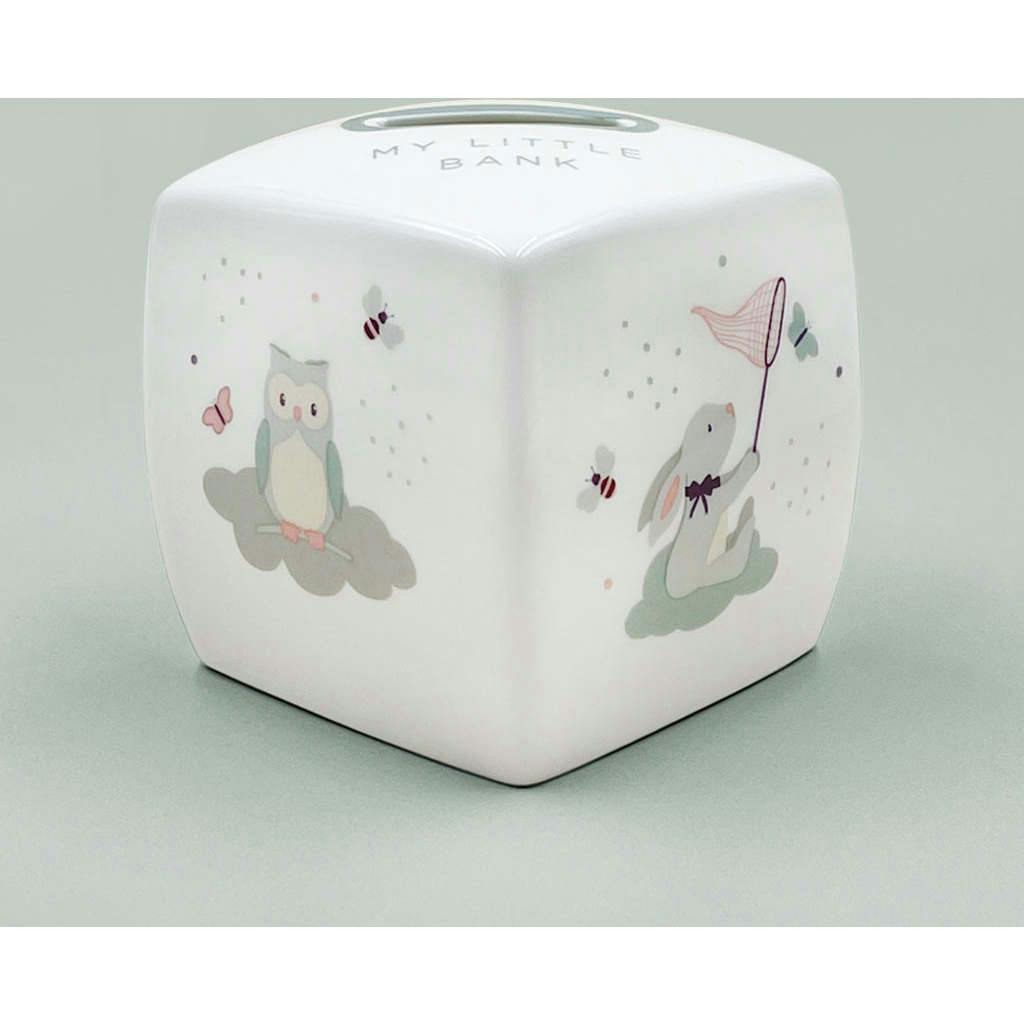 Personalized Pink Berkeley and Little Love Money Box