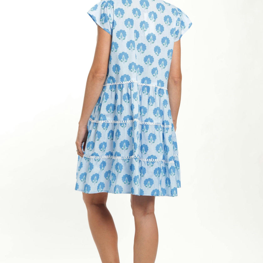 Dalia Dress - Deep Sky