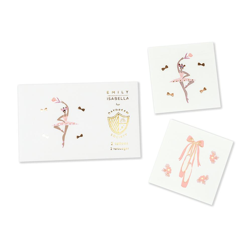 Pirouette Temporary Tattoos