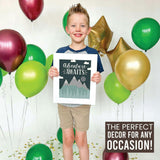 6-Piece Woodland Baby Closet Dividers & 6-Piece Nursery Wall Art Prints Baby Shower Gift