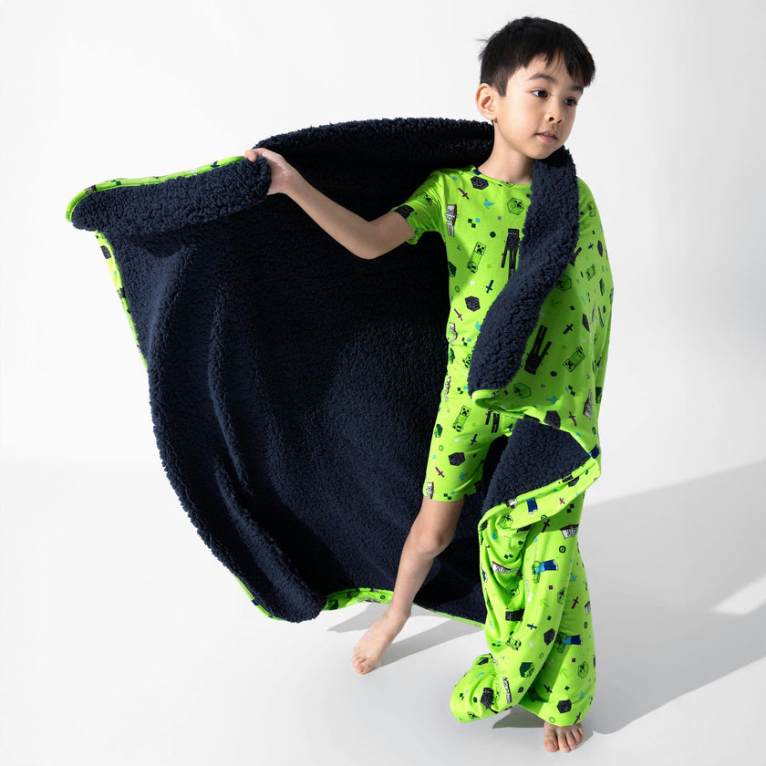 Minecraft: Mob Squad Bamboo Kids Pajama Short Set