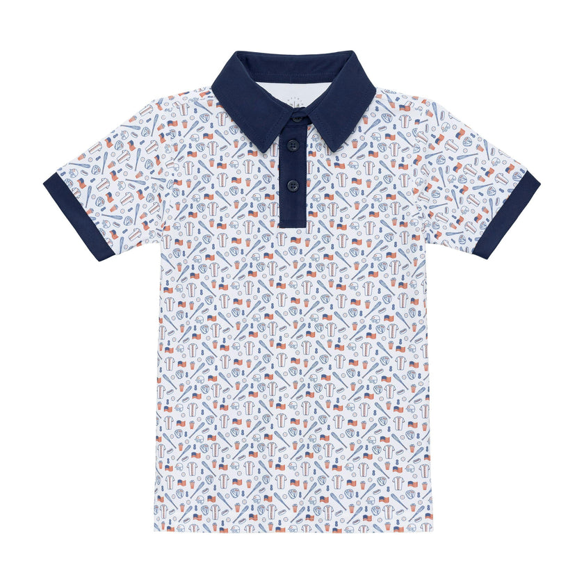 summer slugger polo shirt