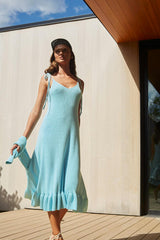 CECLIA DRESS | SKYE BLUE