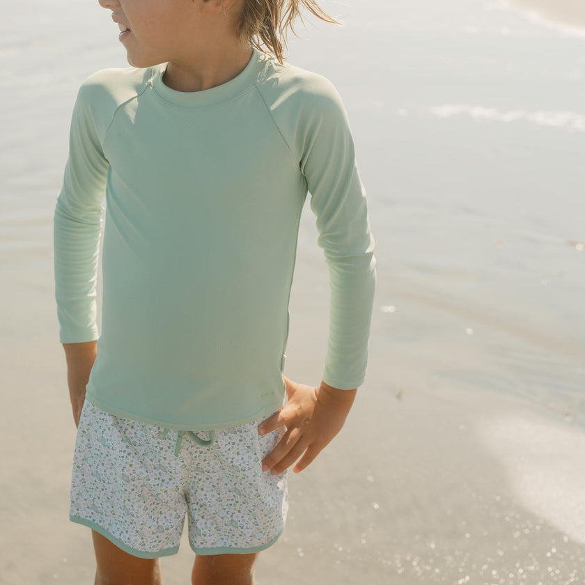 unisex sea marsh green rashguard
