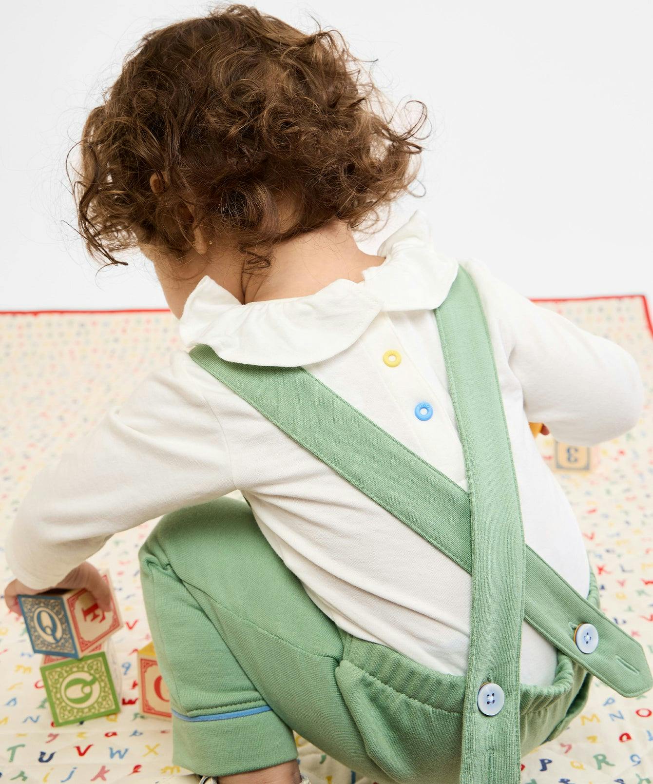 Tink Ruffle One-piece, Vanilla Piping
