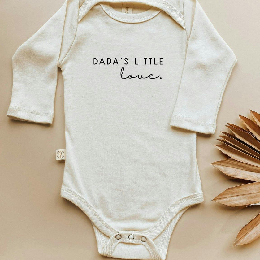 Dada's Little Love Organic Bodysuit Long Sleeve
