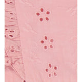 Sophie Girls Tassel Dress Blush Pink Eyelet, Pink