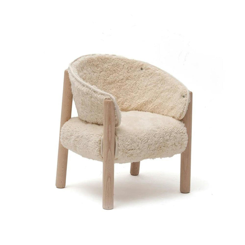 SABA children's chair Fur Milk