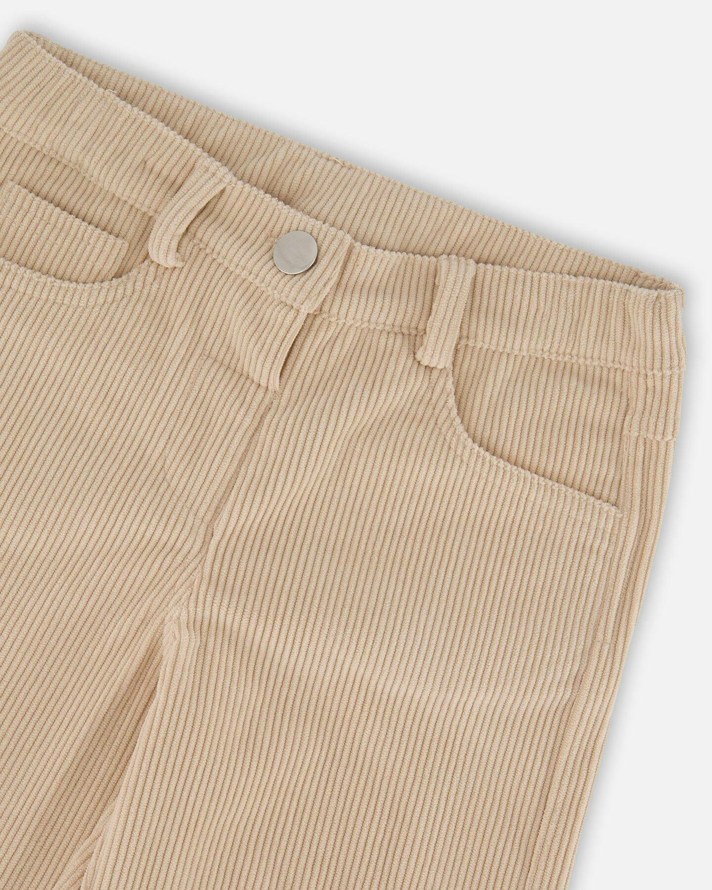 Wide Leg Corduroy Pants