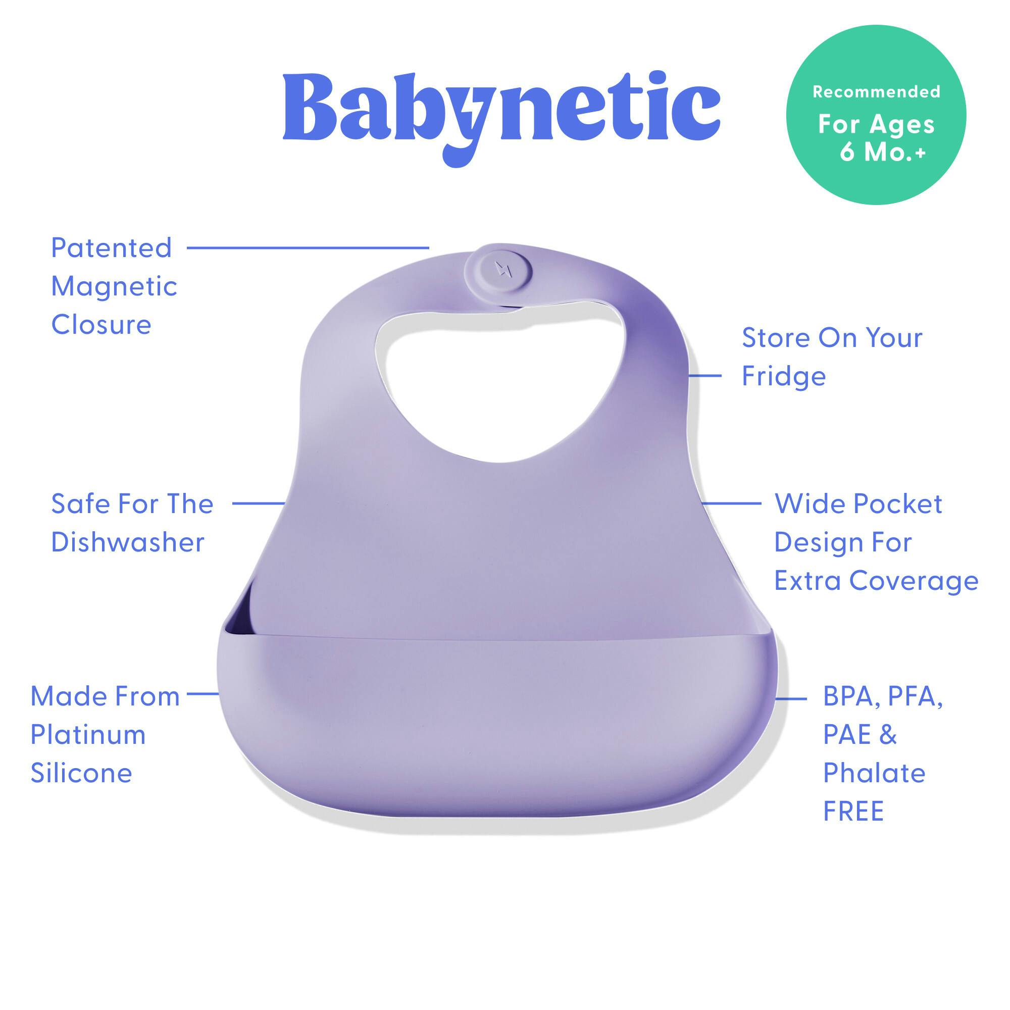 Magnetic Bib Set - Strawberry Dream + Grape Crush