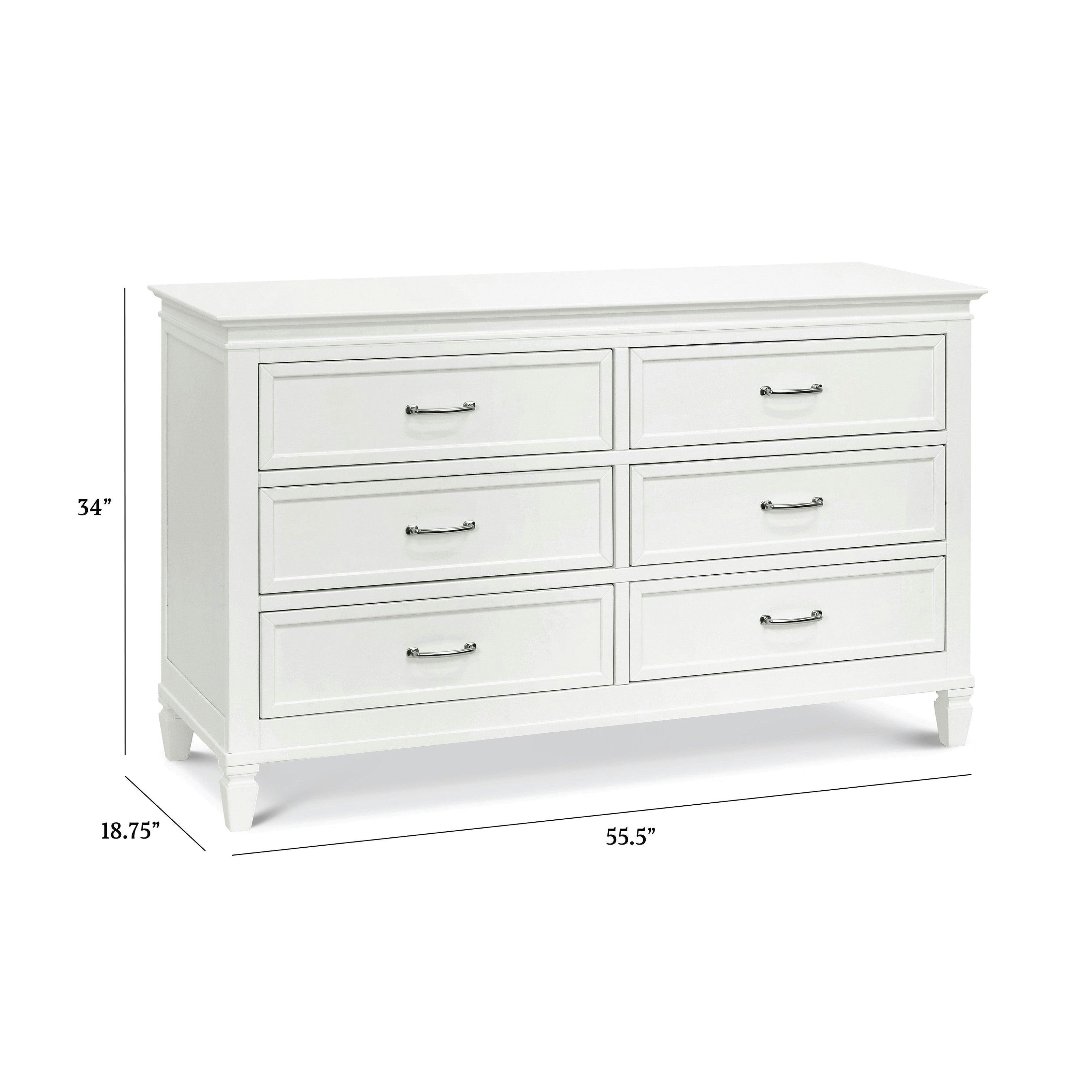 Namesake Darlington 6-Drawer Wide Assembled Dresser (56