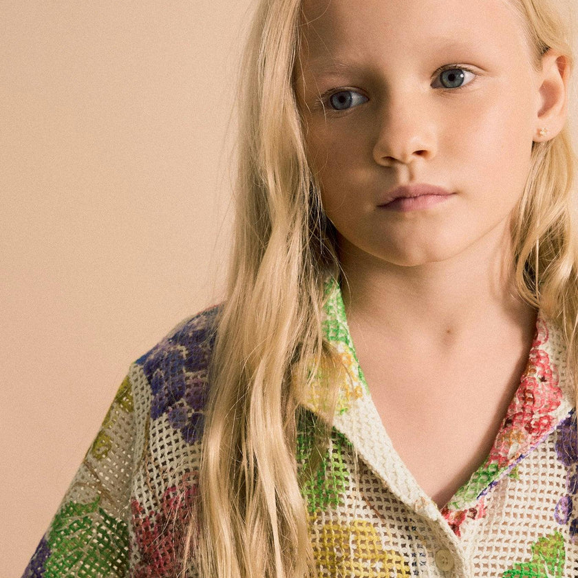 UVAS MESH SHIRT ANGORA