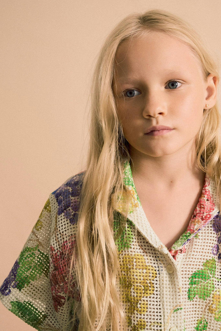 UVAS MESH SHIRT ANGORA