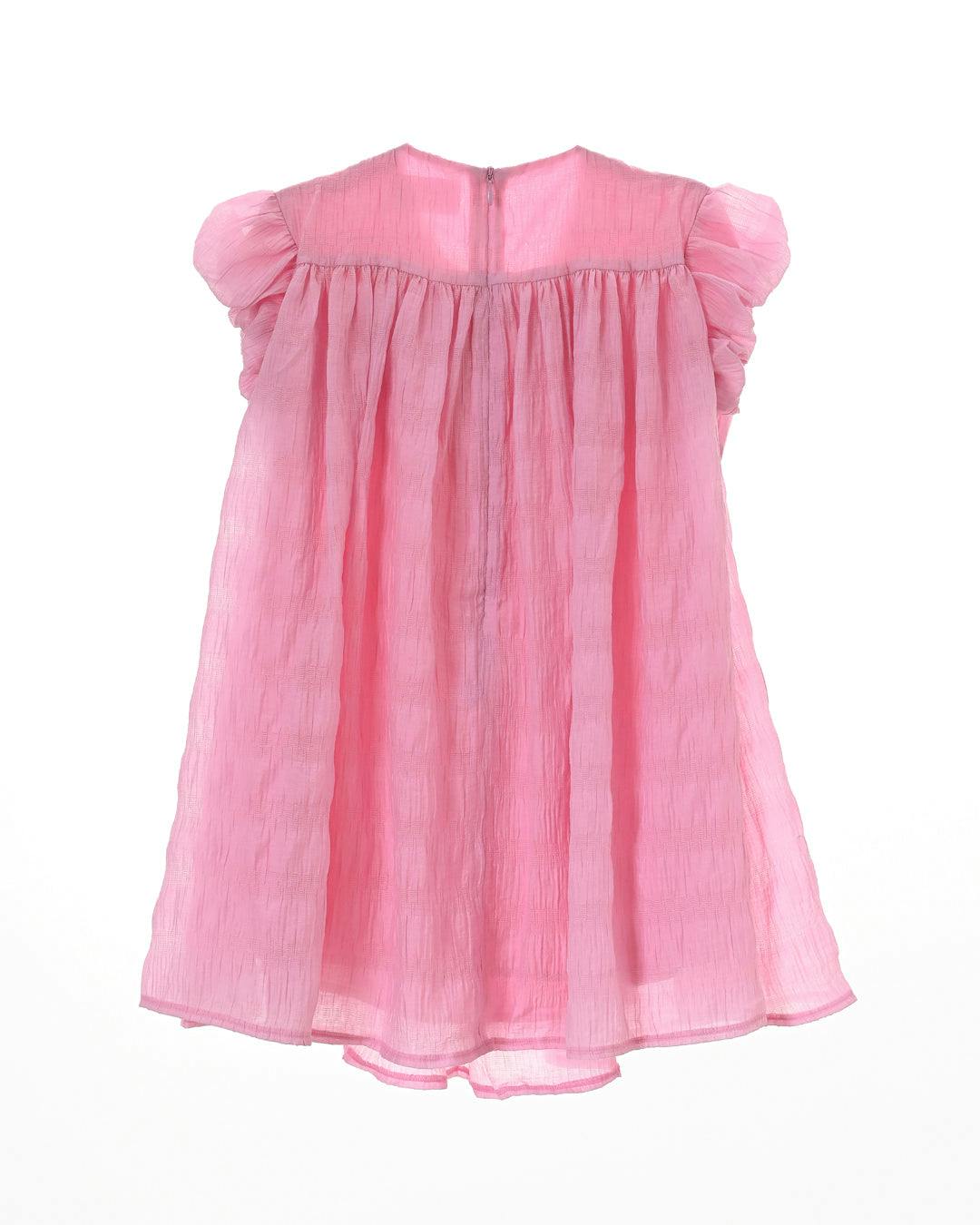 Sunlit dress (flamingo-pink)