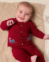 Baby Train Cardigan