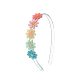 Daisies Pastel Shimmer Headband