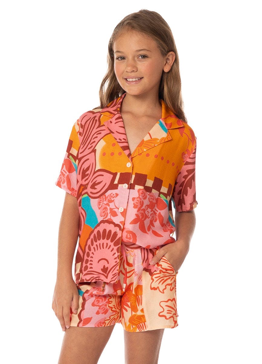 Maaji Cosmic Tropic Little Blissful Girls Short