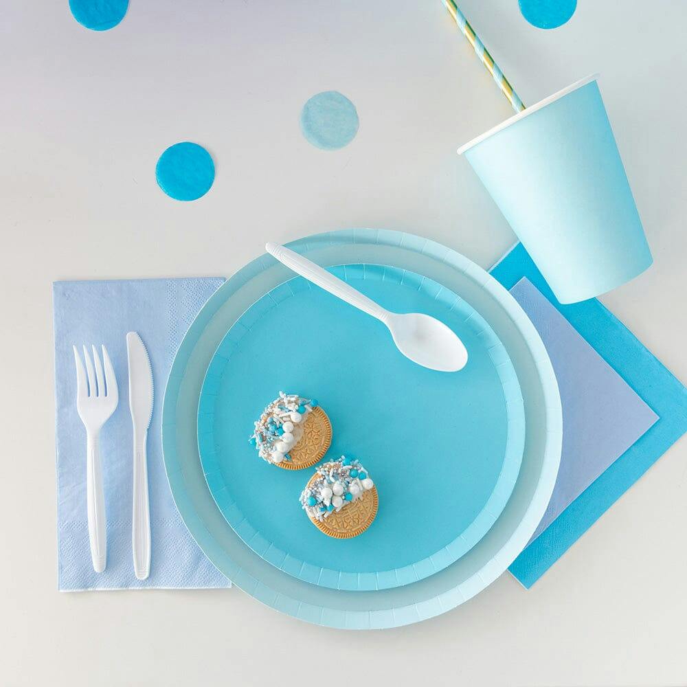 Shades Cerulean Dessert Plates