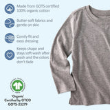 LONDON 5-Pack Toddler Long Sleeve T-Shirts
