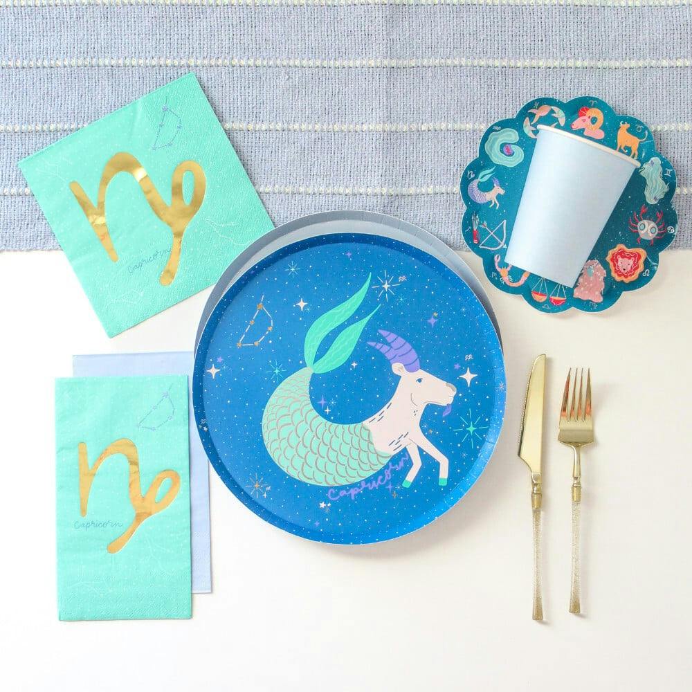 Zodiac Dinner Plates, Multi