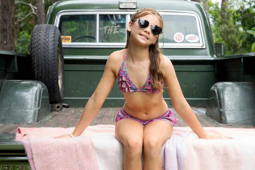 Girls Frill Bikini Set – Liberty