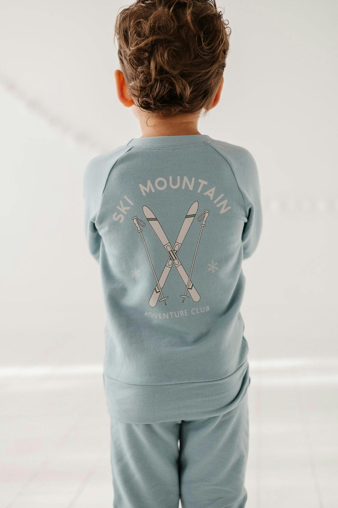 Boys Raglan Sweatshirt in Have Fun Forever