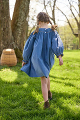 Smocked Bishop Dress - Flying Mallard