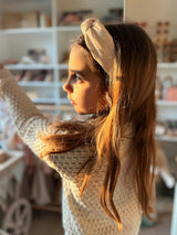 Classic Knot Headband | Sand