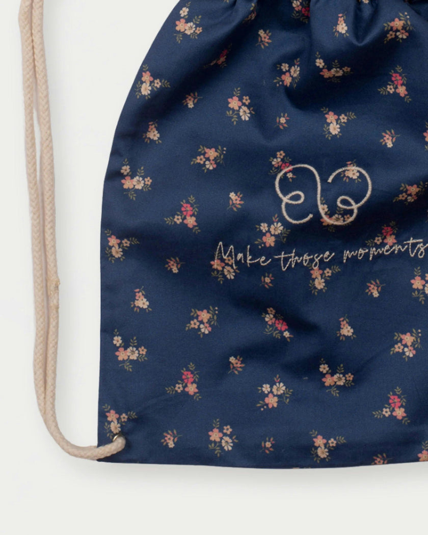 Bunny Bag - Ditsy Bouquet Navy