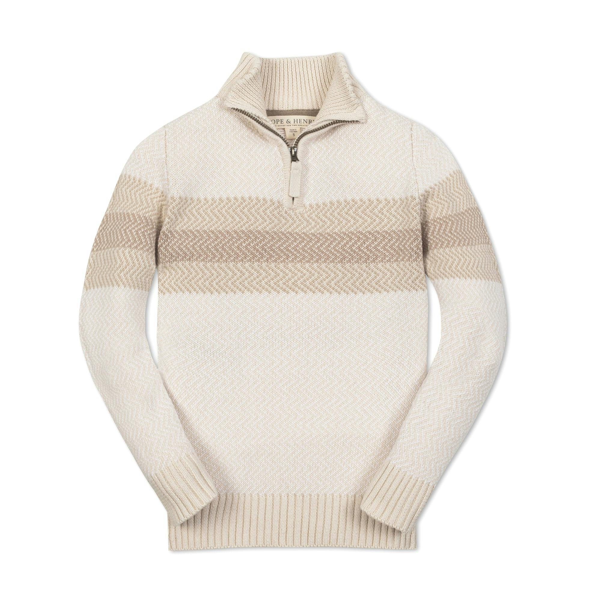 Organic Half Zip Sweater