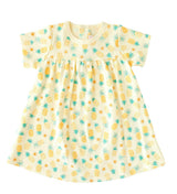 Pineapple Print Swing Dress