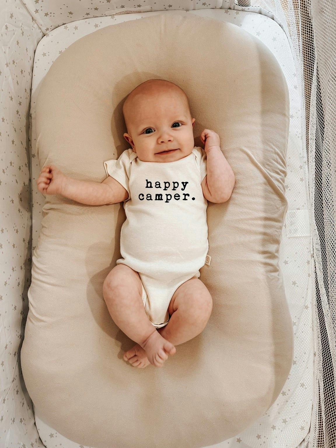 Happy Camper Organic Baby Bodysuit