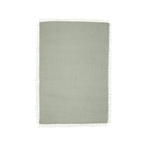 6-Layer Cotton Muslin Baby Blanket (Green Fern)