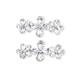 Crystal Bloom Hair Pin Trio