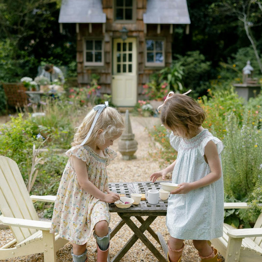 Daisy Dress in Verdant Blooms