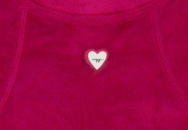 Velour Seams Footie