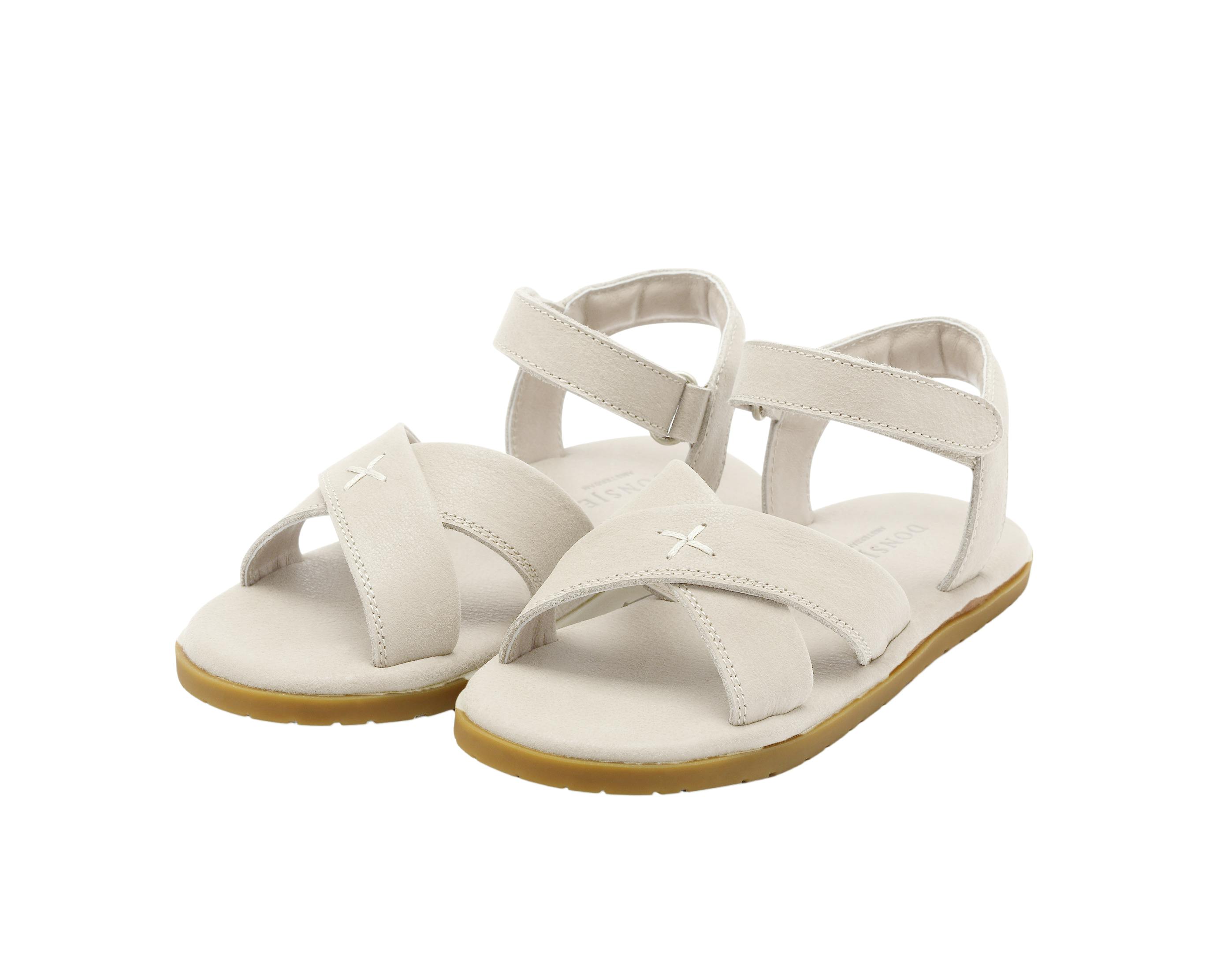 Otis Sandals | Off White Leather