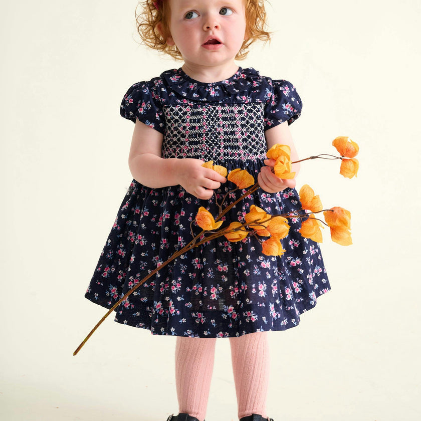 Smocked Baby Dress Indie