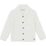 TARTINE ET CHOCOLAT HIGH-NECK WOOL SWEATER - NACRE