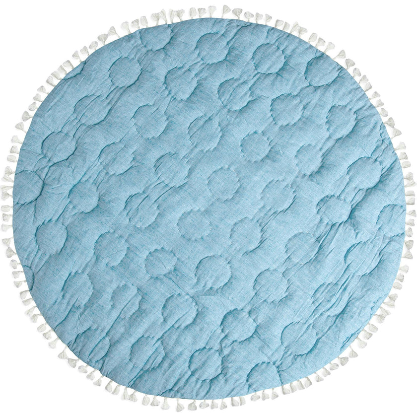 Caspian Quilted Baby Play Mat (Whale)