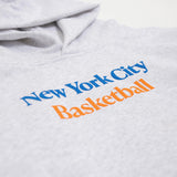 Kids Grey New York City Basketball Hoodie