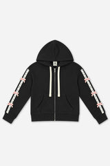 Butter French Terry Drop Shoulder Zip Hoodie