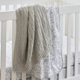QUINN Reversible Light Weight Quilted Baby Blanket