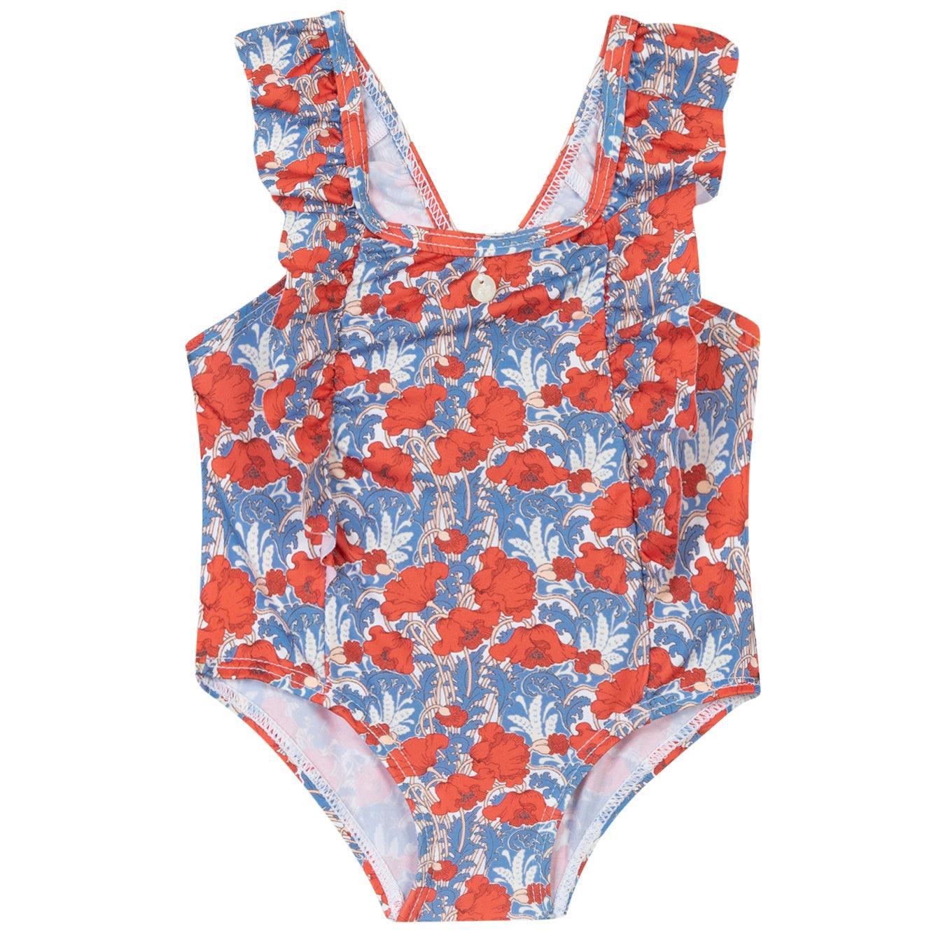 TARTINE ET CHOCOLAT Summer Floral Bathing Suit