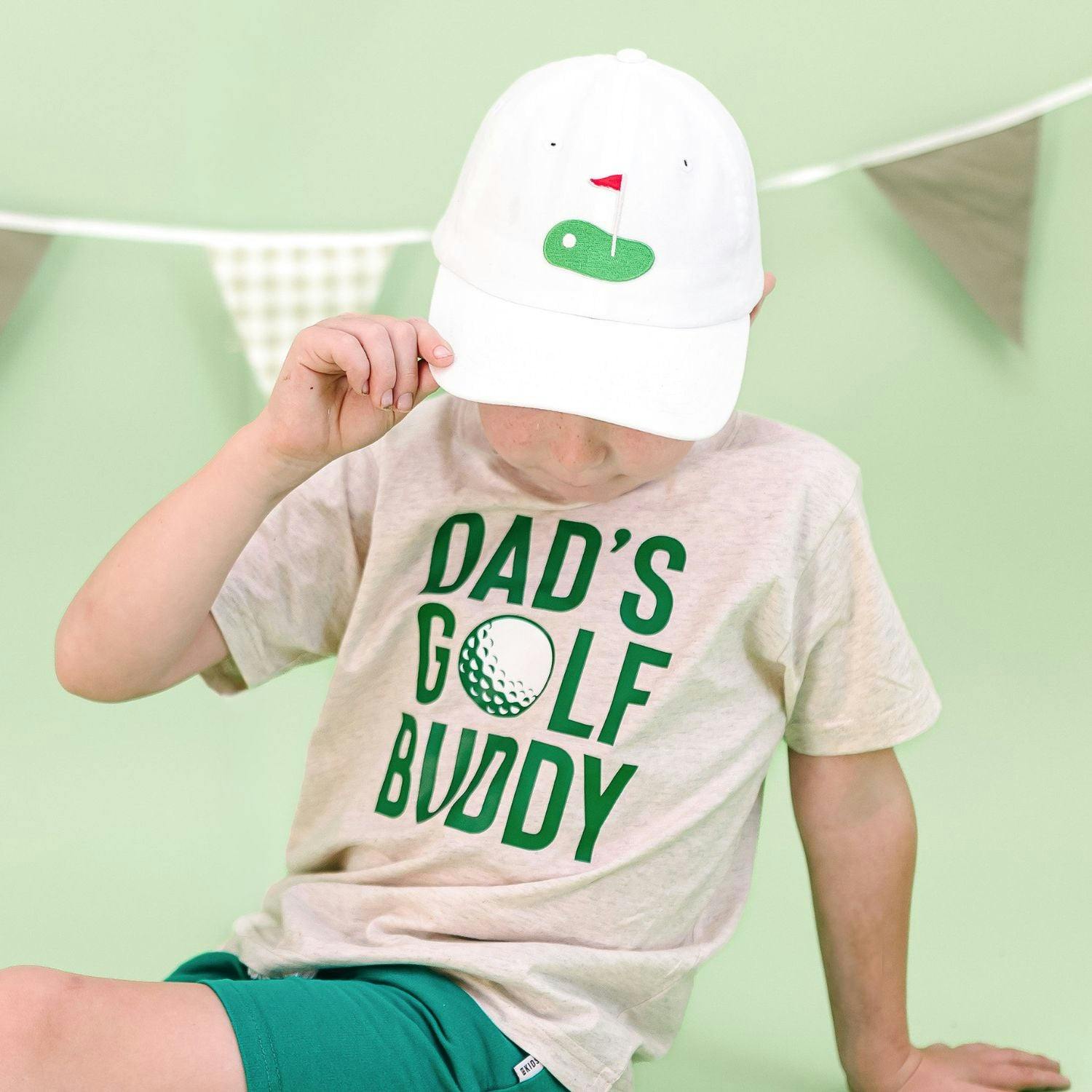 Dad's Golf Buddy Short Sleeve T-Shirt - Natural Heather