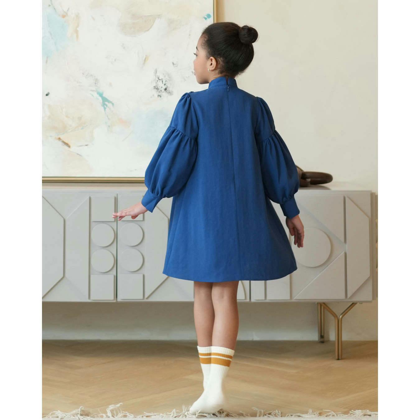 Talia dress (dusty-pink)