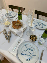Ribbon Dinner Plate
