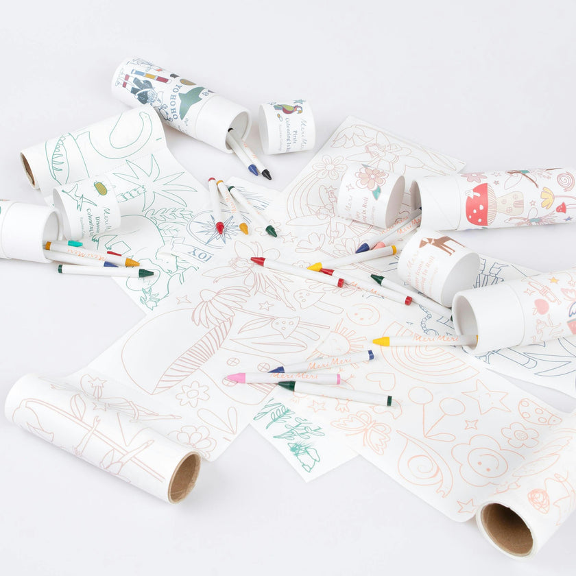 Fairy Coloring Roll