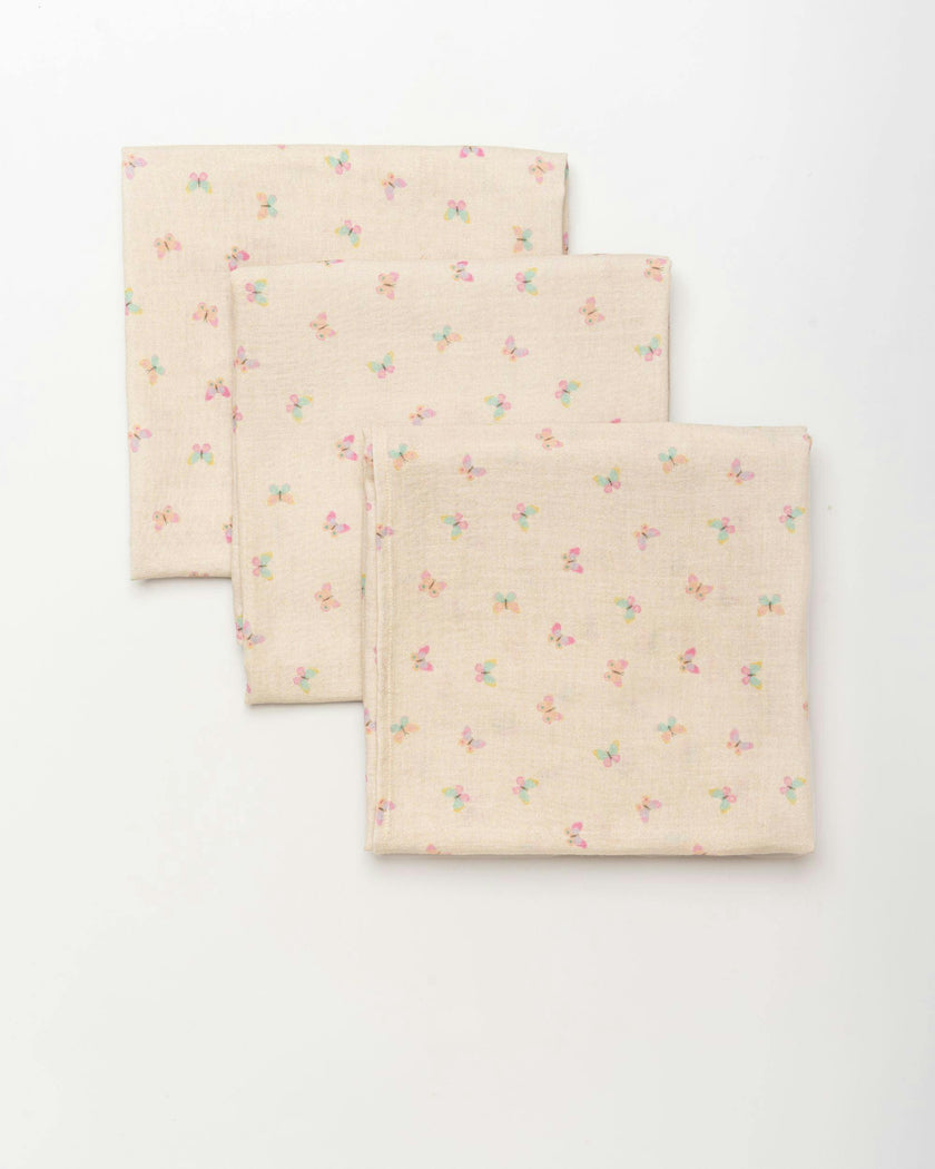 Baby Napkin - Butterflies