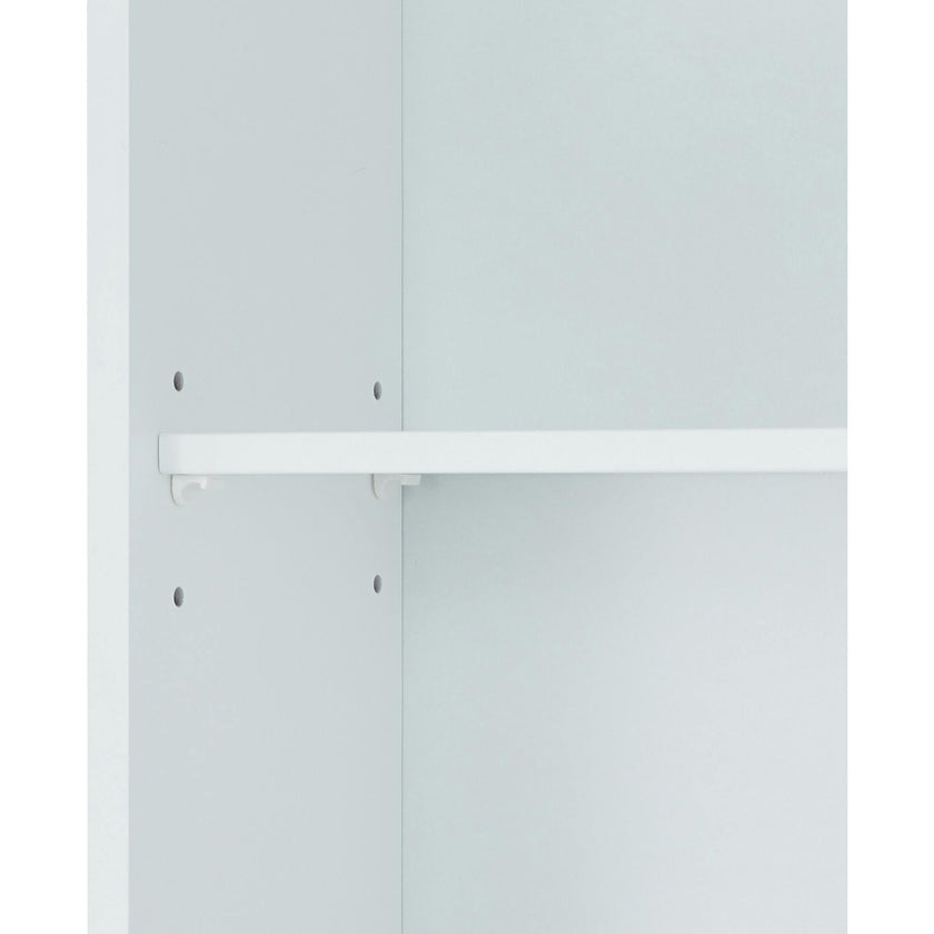 Newport Contemporary Wooden Over-the-Toilet Storage Cabinet with Shelves